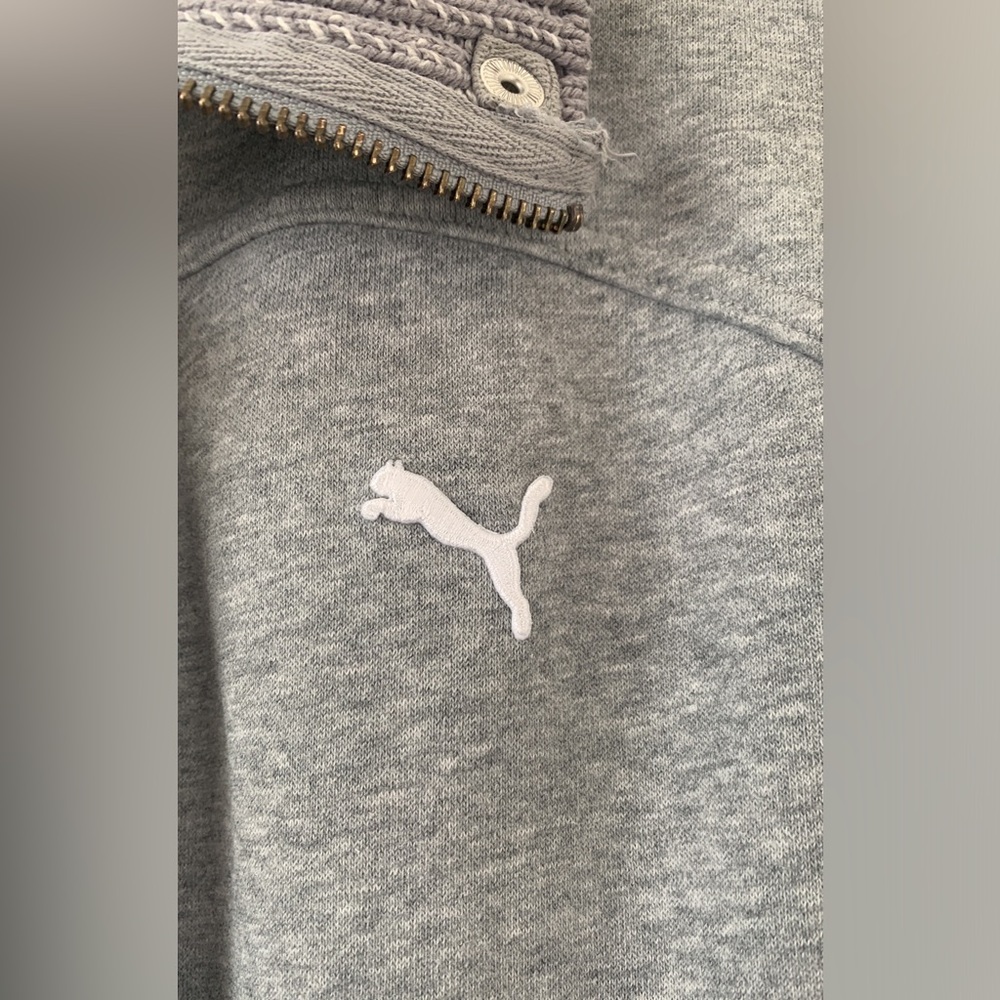 Puma light gray shacket size XS - Picture 10 of 12